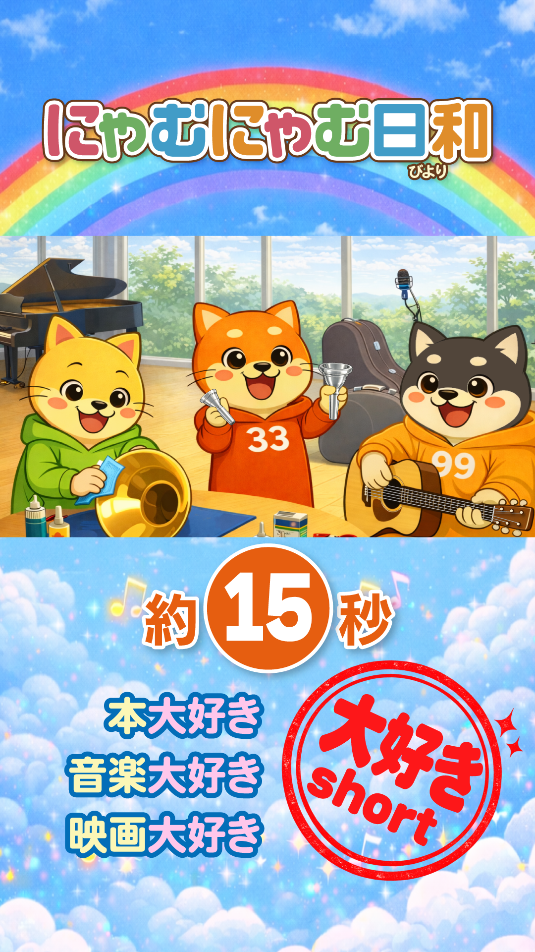 にゃむにゃむ日和 Shorts 3